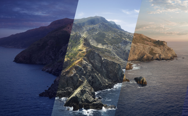 Fonds d&rsquo;écran • Affichez les couleurs de macOS Catalina et de l&rsquo;iPhone 11 sur vos appareils !