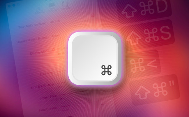 macOS • Affichez les raccourcis clavier à l’écran tout en filmant